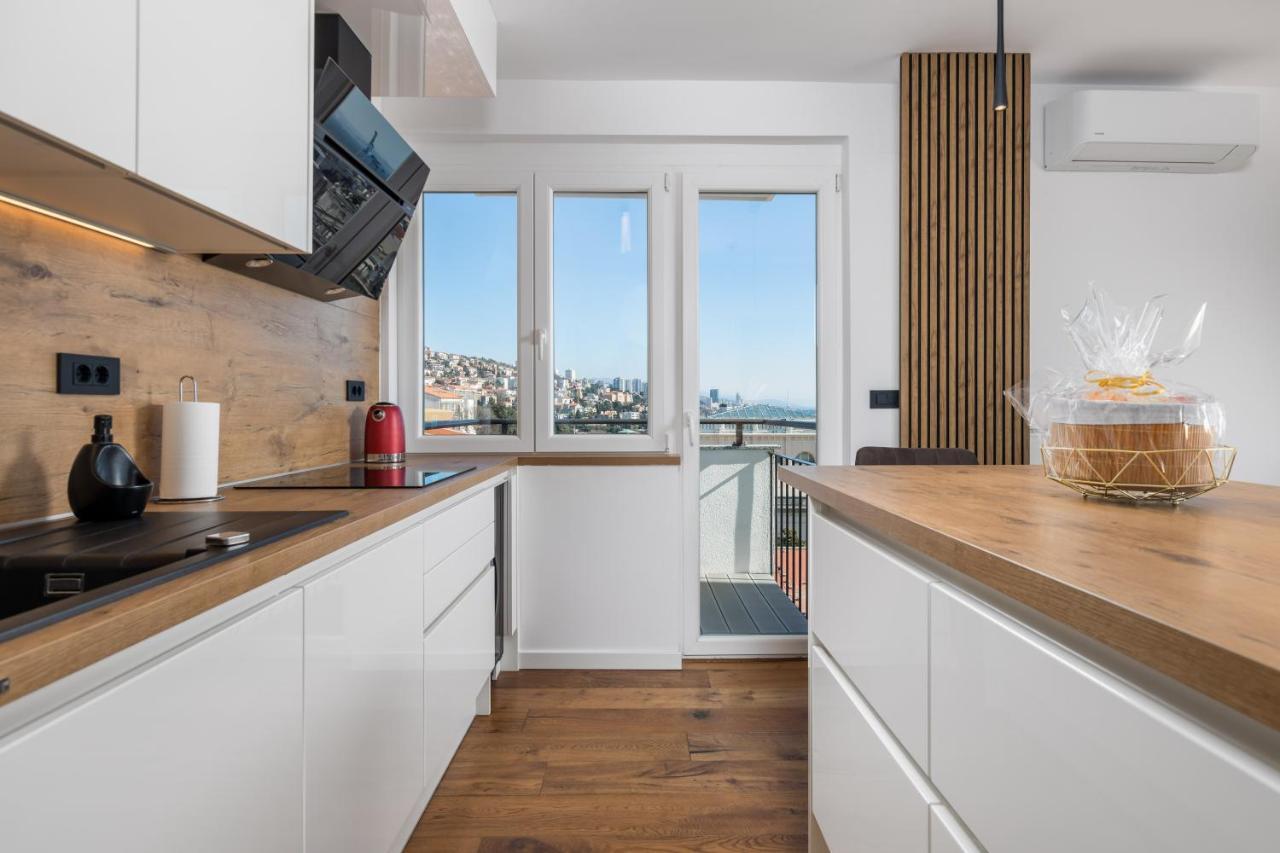 Apartamento Aenei Delux Rijeka Exterior foto