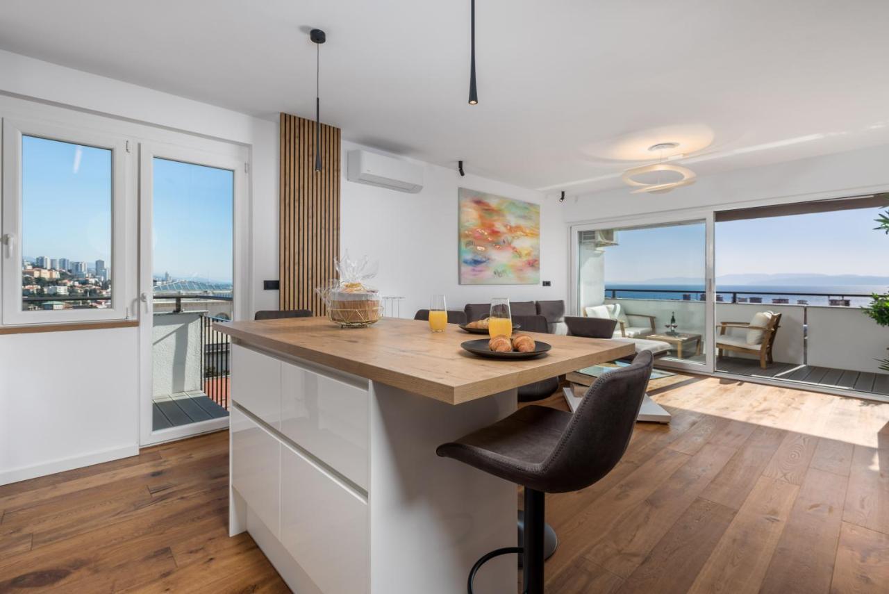 Apartamento Aenei Delux Rijeka Exterior foto