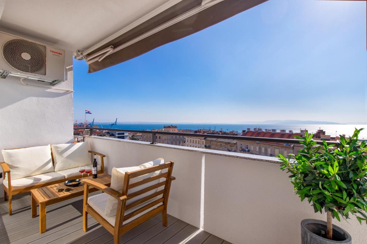 Apartamento Aenei Delux Rijeka Exterior foto