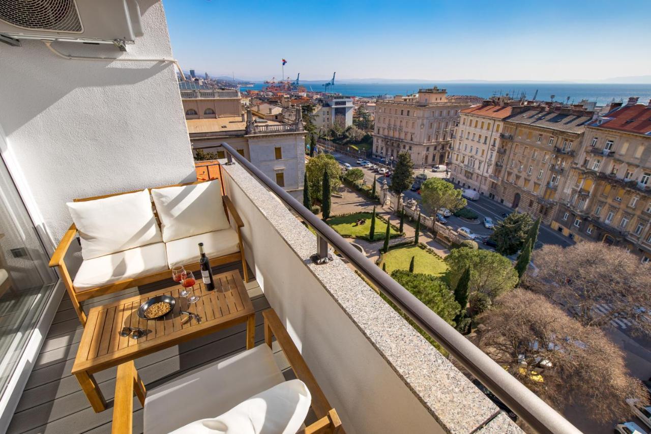 Apartamento Aenei Delux Rijeka Exterior foto